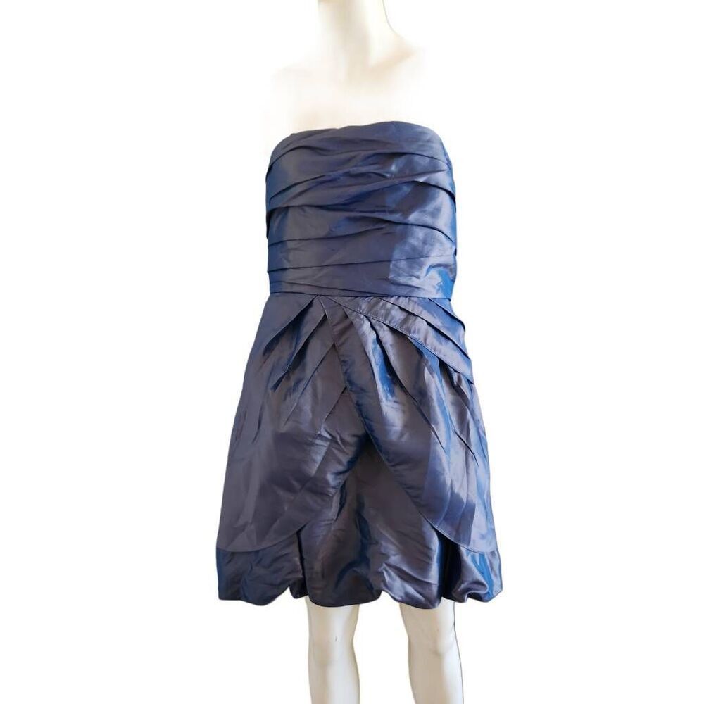Jessica Simpson women's size 10 strapless mini dress formal evening metallic She